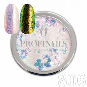 Profinails Holo Flakes Color Aurora csillámpor 0,5g No. 806