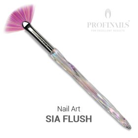   Profinails Aurore Boreale Nail Art legyezõ díszítõ ecset Sia Flush 