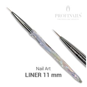   Profinails Aurore Boreale Nail Art díszítő ecset Liner 11 mm 