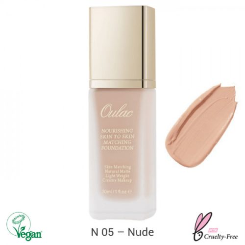 Oulac Nourishing pumpás alapozó No. N-05 - Nude