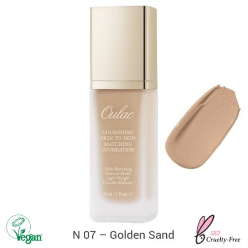 Oulac Nourishing pumpás alapozó No. N-07 - Goldan Sand