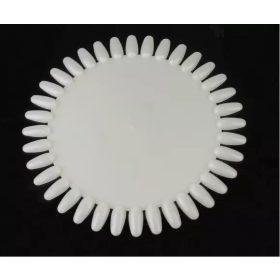 Margaréta kerek- 36 darabos - natur