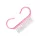 Portalanító kefe erős szőrrel - pink - MINI