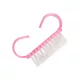 Portalanító kefe erős szőrrel - pink - MINI