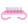 Portalanító kefe erős szőrrel - pink - MINI