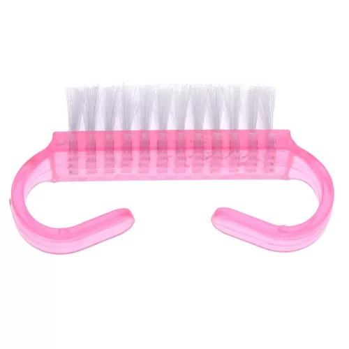Portalanító kefe erős szőrrel - pink - MINI