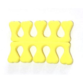 Lábujj szétválasztó szivacs - 1 csomag / 2 darab sárga