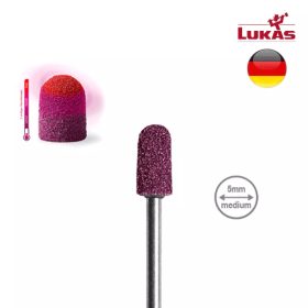   Lukas thermo csiszolósapka, kerek, közepes 5mm (10db/csomag)