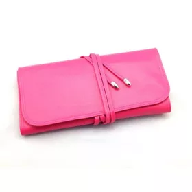 Ecsettartó tok- 21 fakkos - pink