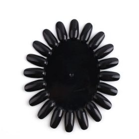 Margaréta - ovális - fekete