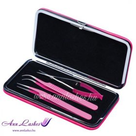 Mágneses tok üresen - pink