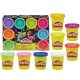 Play-Doh: 8 darabos színvarázs neon gyurmakészlet