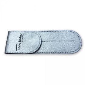   Long Lashes 2 részes szempilla csipesztartó tok, üresen - ezüst