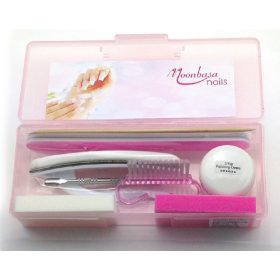 Japán manikűrkészlet (pink,dobozos)