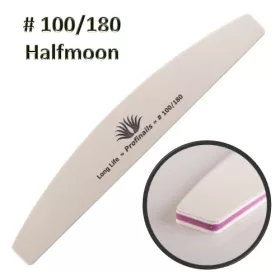 Profinails íves körömreszelő - fehér 100/180