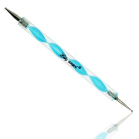 Díszítő tű - kék