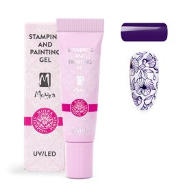 Moyra Stamping and Painting Gel No. 05 Purple