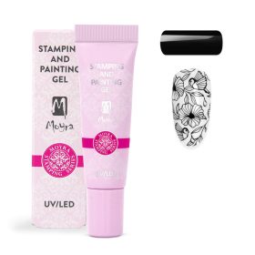 Moyra Stamping and Painting Gel No. 07 Black