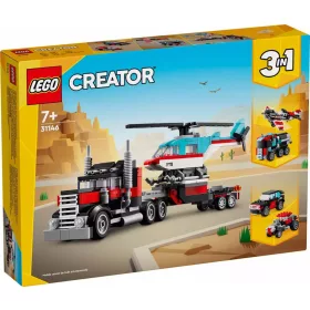 31146 - LEGO Creator Platós teherautó és helikopter