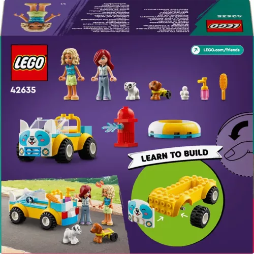 LEGO Friends Autós kutyakozmetika 42635