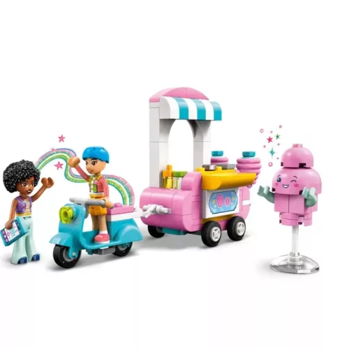 LEGO Friends 42643 Vattacukorárus pult és robogó
