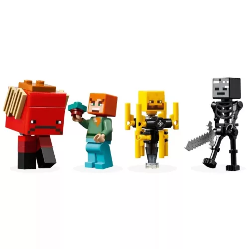  LEGO® Minecraft® 21266 – Csata az alvilági lávatónál