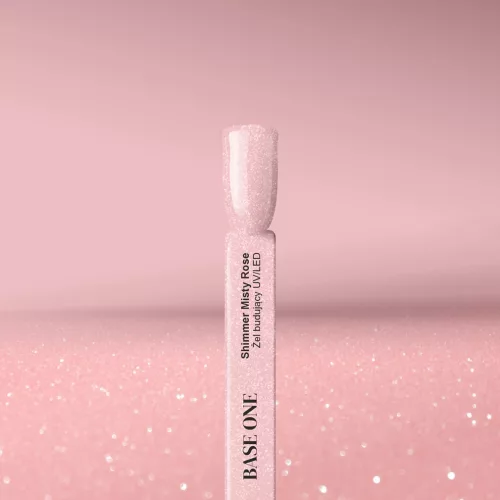 Silcare Base One Shimmer Misty Rose 15g
