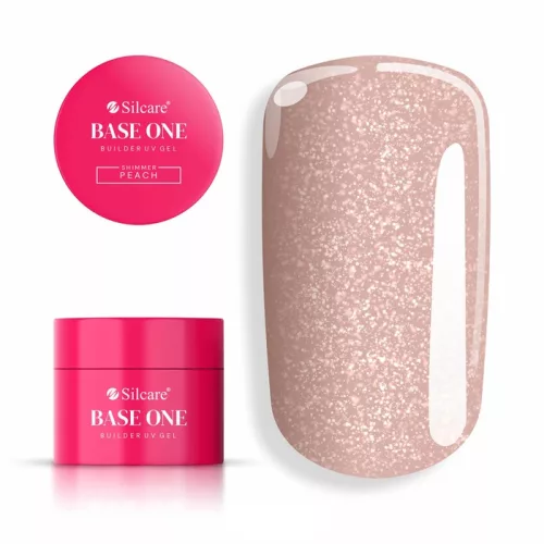 Silcare Base One Shimmer Peach 15g