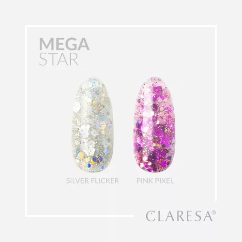 Claresa Megastar Art Gel - Pink Pixel