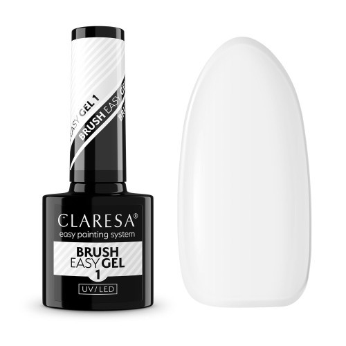 Claresa Brush Easy Gel - 1 (átlátszó)