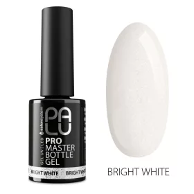   Palu Pro Master Bottle Gel - Bright White (tejfehér csillámokkal)