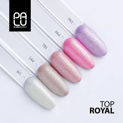 Palu Top Royal - ezüst csillámokkal
