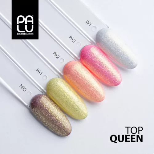 Palu Top Queen - arany csillámokkal