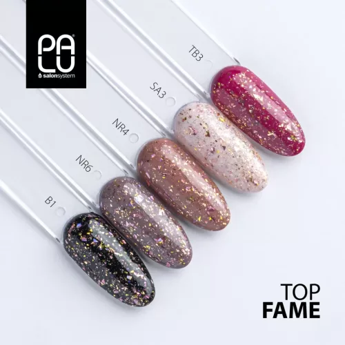 Palu Top Fame - arany csillámokkal - arany, rose gold fólia darabokkal