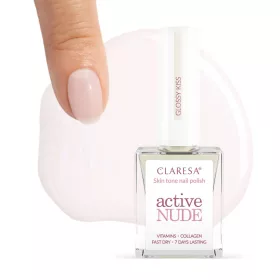 Claresa Active Nude körömlakk - Glossy Kiss