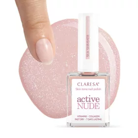 Claresa Active Nude körömlakk - Silk Shimmer