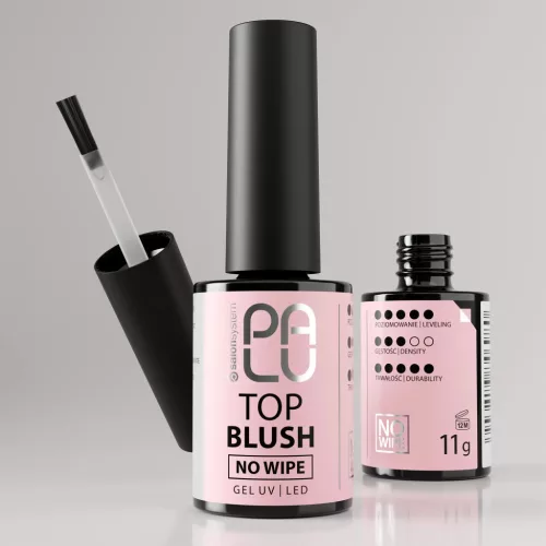 Palu Top Blush fényzselé - áttetsző rózsaszín
