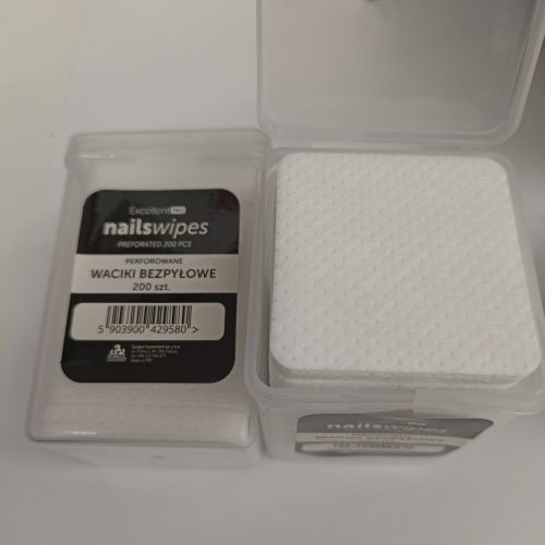 Szálmentes törlő  5x5cm 200 db-os dobozban (fehér) 