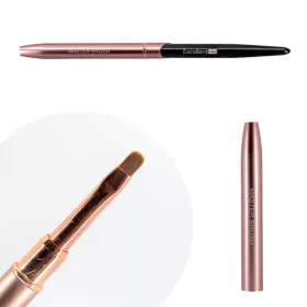   Excellent Pro zselés ecset - ovál - rövid Nr.4 - (Pink&Black)