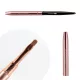 Excellent Pro zselés ecset - ovál - rövid Nr.4 - (Pink&Black)