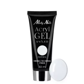 MollyLac akrilgél -Natural (tejfehér) 30ml