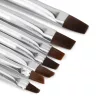 7 darabos ecset szett - fekete