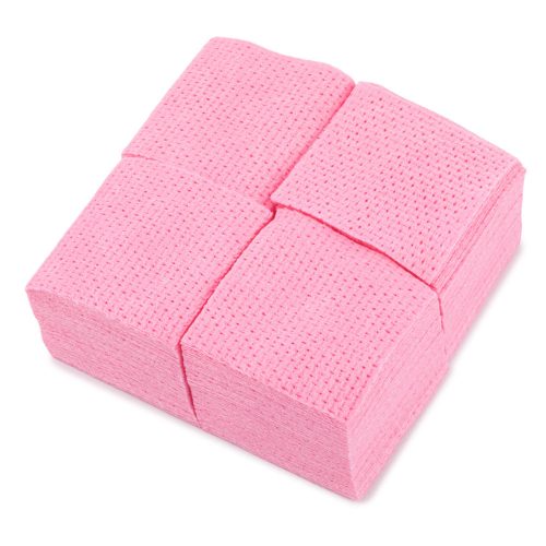 Szálmentes törlő  5x5cm 250 db-os(pink)
