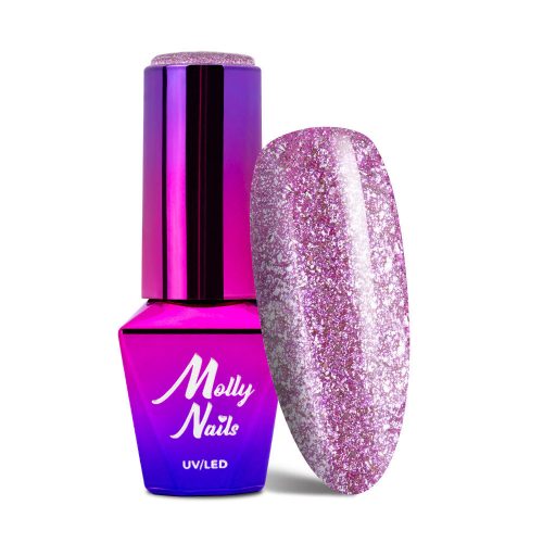 Molly Nails Luxury Glam - Shimmy Violet 543.