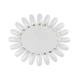 Margaréta - ovális - clear