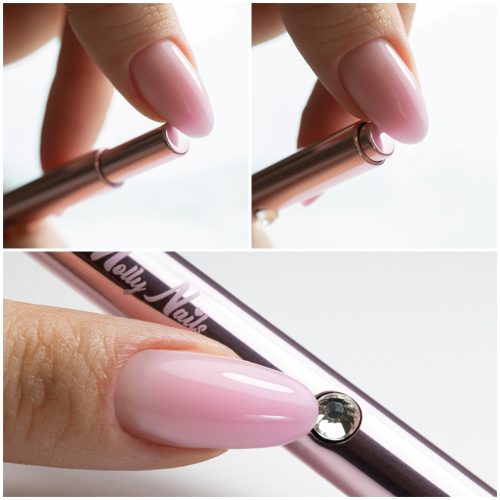 Molly Nails automata díszítő ecset rose gold - 5mm (Nr.5)