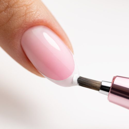 Molly Nails automata díszítő ecset rose gold - Oval 7mm 