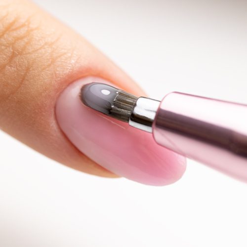 Molly Nails automata zselés ecset rose gold - Oval 7,5mm (Nr.4)