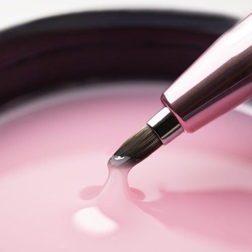 Molly Nails automata zselés ecset rose gold - Oval 7,5mm (Nr.4)