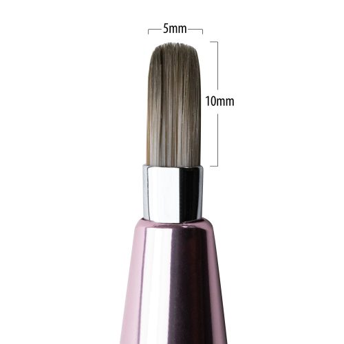 Molly Nails automata zselés ecset rose gold - Oval 10mm (Nr.6)